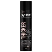 Syoss Thicker hair spray (only available within the EU)