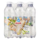 Albert Heijn Gember en citroengras bruisend mineraalwater 6-pack