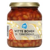 Albert Heijn Witte boontjes in tomatensaus groot