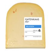 Albert Heijn Belegen 45+ gatenkaas stuk