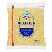 Albert Heijn Geraspte Goudse belegen 48+ kaas familieverpakking (voor uw eigen risico, geen restitutie mogelijk)
