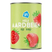 Albert Heijn Hele aardbeien op sap