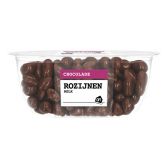 Albert Heijn Milk chocolate raisins