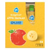 Albert Heijn Appel en banaan knijpfruit