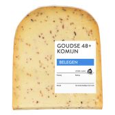 Albert Heijn Goudse belegen komijn 48+ kaas blok