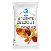 Albert Heijn Biologische robuuste groente zeezout chips