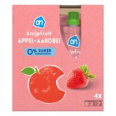 Albert Heijn Apple and strawberry squeeze fruit