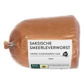 Albert Heijn Saksische smeerleverworst (voor uw eigen risico, geen restitutie mogelijk)