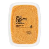 Albert Heijn Zoete aardappelpuree (voor uw eigen risico, geen restitutie mogelijk)