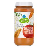 Albert Heijn Biologische couscous met wortel, tomaten, mais en kip (vanaf 12 maanden)