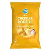 Albert Heijn Cheddar en rode ui robuuste chips