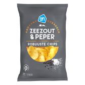 Albert Heijn Robust seasalt and pepper crisps