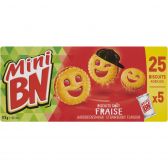 BN Aardbeien mini koekjes