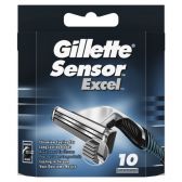 Gillette Sensor excel razor blades