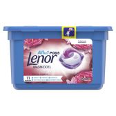 Lenor Robijn and jasmin washing caps