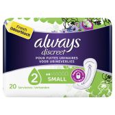 Always Discreet small sanitary pads