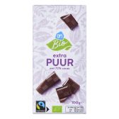 Albert Heijn Biologische extra pure chocolade reep