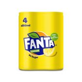 Fanta Lemon zero 4-pack
