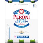 Peroni Nastro azzurro bier 3-pack
