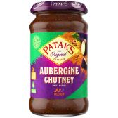 Patak's Aubergine chutney saus