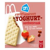 Albert Heijn Yoghurt strawberry fruit biscuit