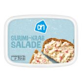 Albert Heijn Surimi krab salade groot (voor uw eigen risico, geen restitutie mogelijk)