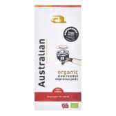 Australian Organic espresso dark coffee pods