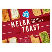 Albert Heijn Melba toast with tomato and basil