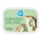 Albert Heijn Komkommersalade groot (voor uw eigen risico, geen restitutie mogelijk)