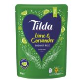 Tilda Lime coriander steamed basmati rice