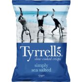 Tyrrells Lightly zeezout chips