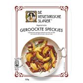 De Vegetarische Slager Gerookte speckjes (voor uw eigen risico, geen restitutie mogelijk)