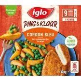 Iglo Ping and ready cordon bleu (only available within the EU)