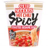 Nissin Hete pittige chili cup noedels