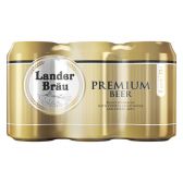 Lander Brau Premium beer