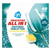 Albert Heijn All-in-1 dishwasting tabs dry lemon