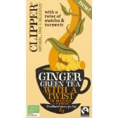 Clipper Organic green ginger twist tea