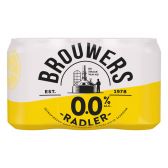 Brouwers Radler alcoholvrij bier