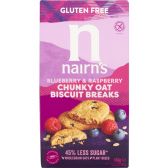 Nairn's Glutenvrije chunky haver, blauwe bessen en frambozen