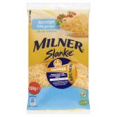 Slankie Milner jong belegen geraspte 20+ kaas (voor uw eigen risico, geen restitutie mogelijk)