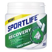 Sportlife Boost recovery zoete munt kauwgom pot