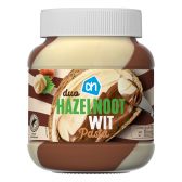Albert Heijn Hazelnoot wit duopasta