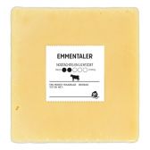 Albert Heijn Emmentaler 45+ kaas (voor uw eigen risico, geen restitutie mogelijk)