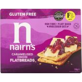 Nairn's Glutenvrije gekarameliseerde ui platte brood