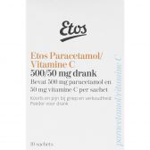 Etos Paracetamol vitamine C 500/50 mg drank