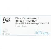 Etos Paracetamol 500 mg klein