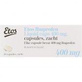 Etos Ibuprofen 400 mg liquid caps