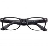 Etos Matte black reading glasses +2
