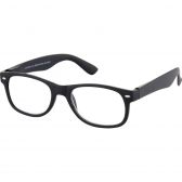 Etos Matte black reading glasses +3