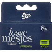 Etos Razor blades for men refill 6-blades